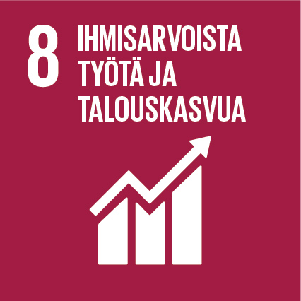 YK:n Kestävän kehityksen tavoite 8